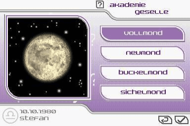 Astrologie DS screenshot 3 for Nintendo DS